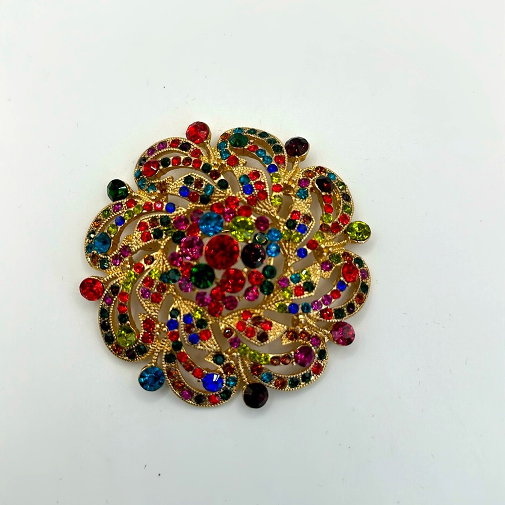 Multi-color Brooch